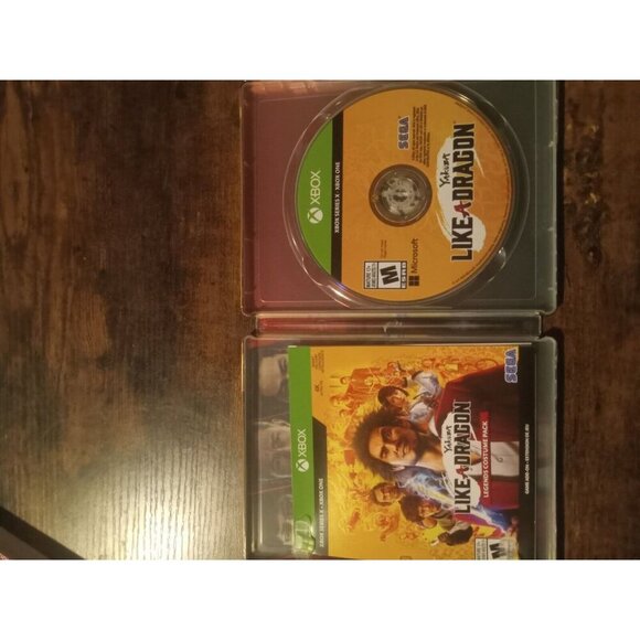 Yakuza: Like a Dragon SteelBook Xbox Series X/One – Day Ichi –SEGA TESTED&WORKS - Picture 5 of 6